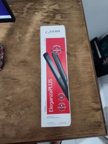 Prancha / Chapinha GAMA ITALY Eleganza Plus XL (Bivolt) - Nova/Lacrada