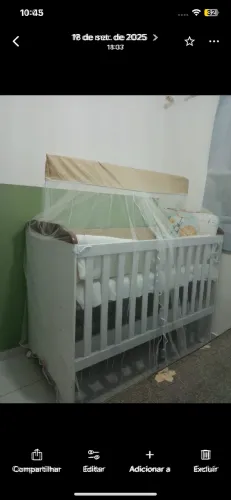 Berço que vira cama