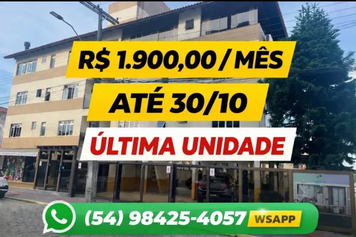 Aluguel Mensal até  15 de Novembro 