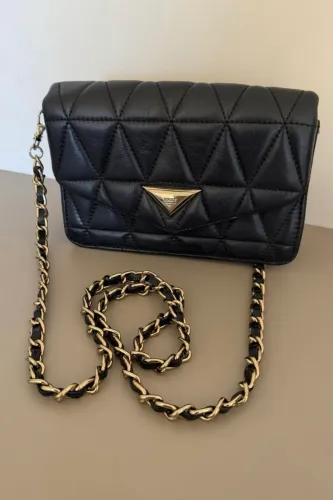 Bolsa Schutz 944 matelassê couro pequena 
