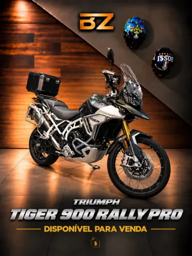 TRIUMPH TIGER 900 RALLY PRO - Baixo Km - Impecável