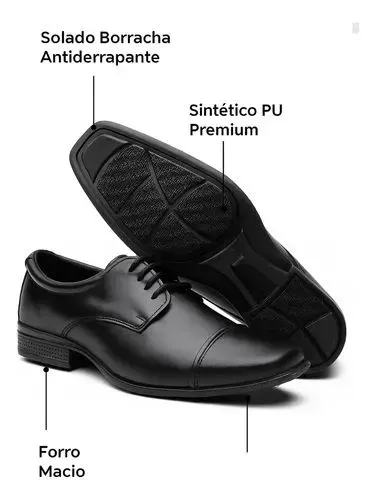 Sapato social Masculino Preto