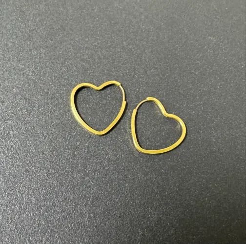 Brinco de ouro 18k