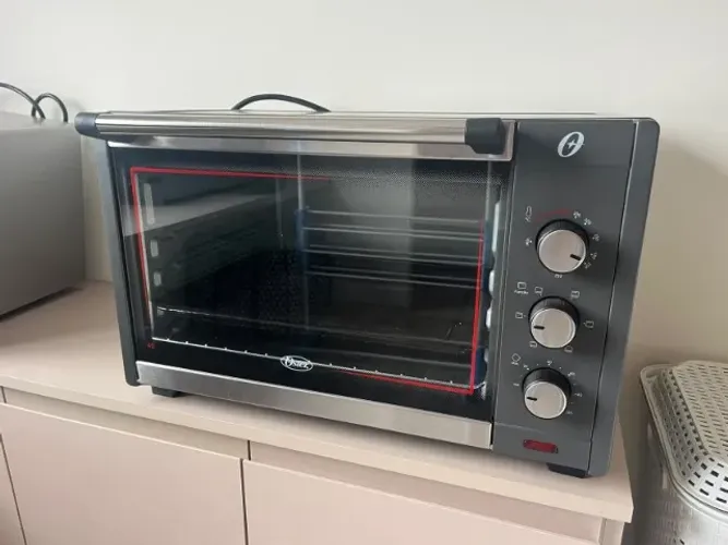 Forno Elétrico Oster 45L Grafite - Excelente Estado (127 V)