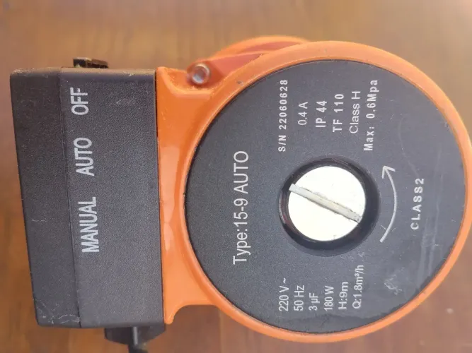 Bomba pressurizadora de água