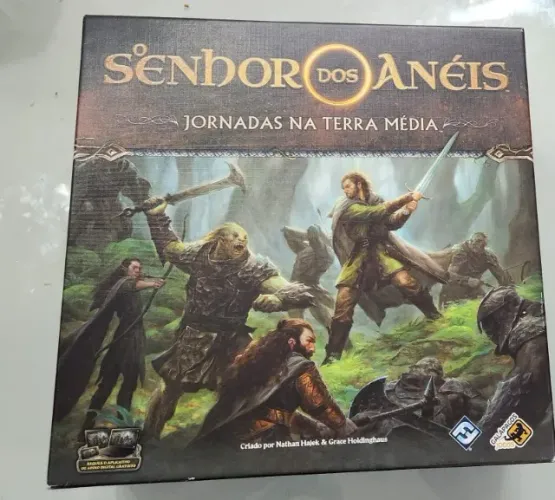 Jornada nas Terras Médias - Jogo Base - Nunca jogado