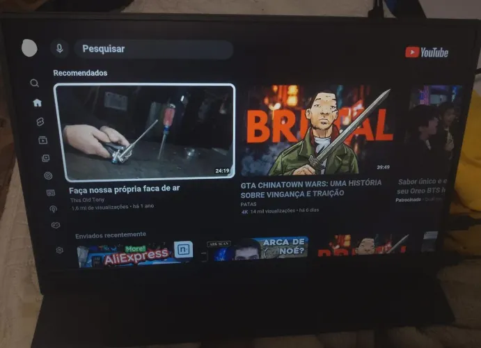 Tela portátil 20 polegadas