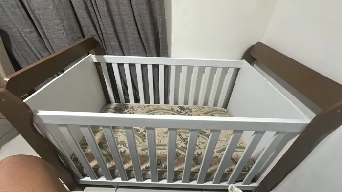 Berço americano - 3 em 1( berço,cama e sofazinho)carolina baby