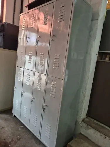 ARMÁRIO VESTIÁRIO METAL 8 PORTAS