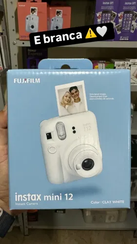 Câmera Instax Mini 12 - Branco