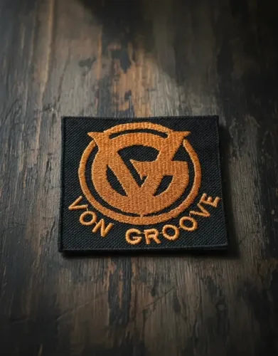 Patch Bordado Hard Rock Von Groove