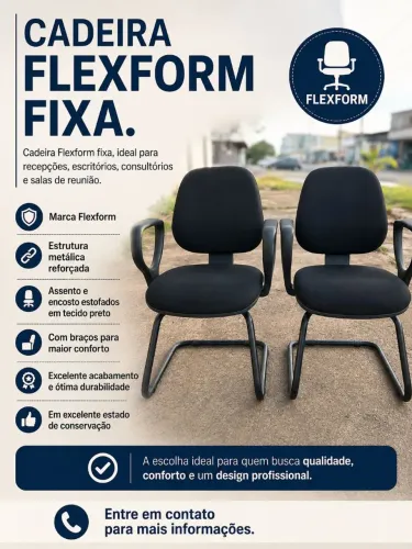 Cadeira fixa flexform