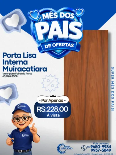 Porta Lisa Muiracatiara