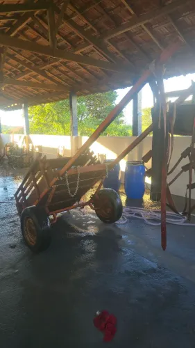 Carroça para trabalho.