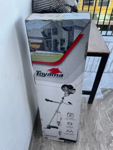 NOVA Roçadeira Gasolina 52cc 2 Tempos Toyama TBC52SH Guidão Bicicleta 2HP Lâmina Carretel