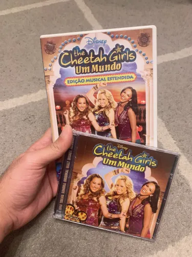 Combo Cd e Dvd: The Cheetah Girls - Um Mundo