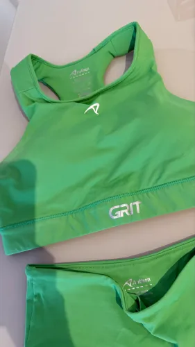 Conjunto de Corrida Authen Grit Verde