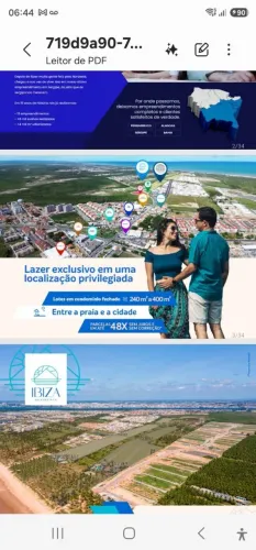 Lotes no Ibiza Beach Residence - Barra dos Coqueiros