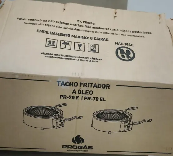 Fritadeira elétrica da progáz por 600,00 semi nova usada poucas vezes!