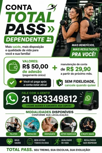 Treine onde quiser