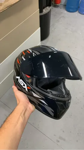 capacete asx