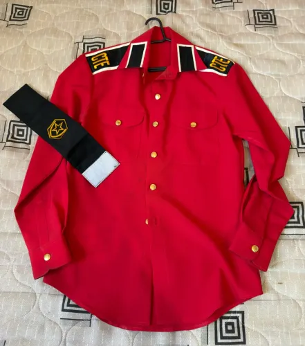 Michael Jackson camisa CTE vermelha
