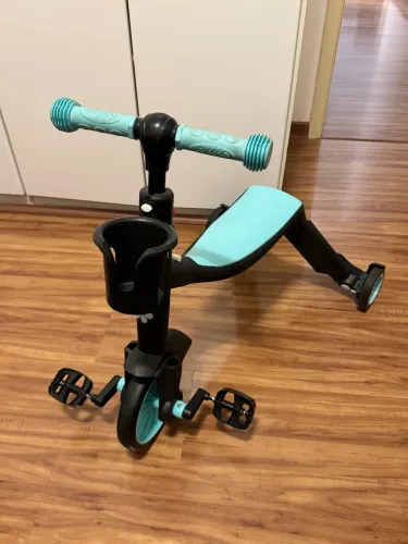 Triciclo/bicicleta infantil 4 em 1 