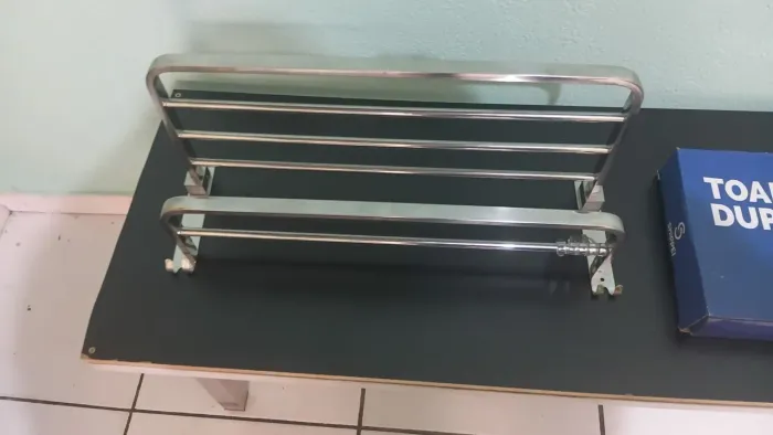 Toalheiro DUPLO INOX.