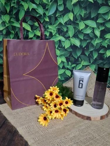 Kit masculino Eudora: balm pós barba e desodorante spray