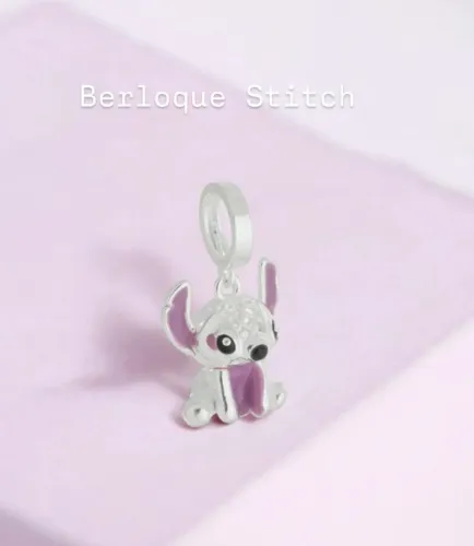 Berloque Stitch - Prata - Entrega imediata 