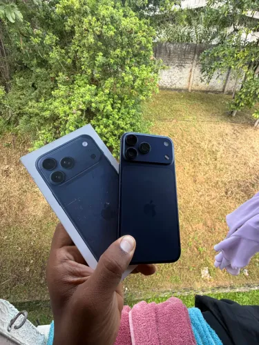 iPhone 17 pro max 256 gb completo na caixa