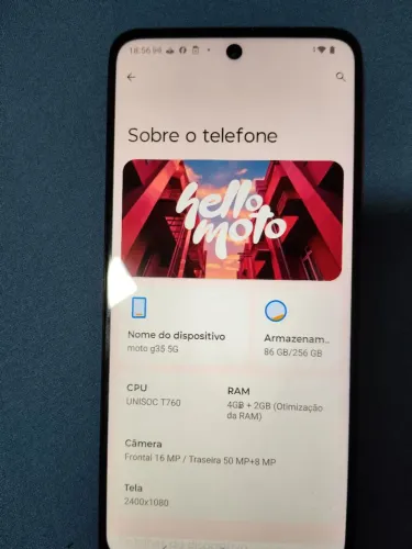 Vendo Motorola MotoG 35 5 G 256Gb