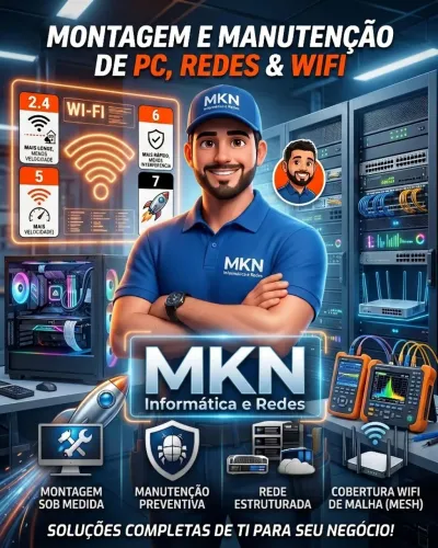 Suporte Técnico em Internet, Redes e Wi-Fi