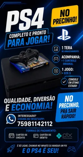 PLAYSTATION 4 / 1 Tb