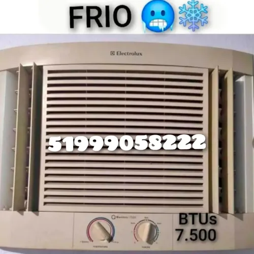 Ar condicionado Eletrolux 7.500 BTUs só frio