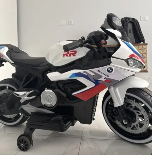Mini Moto Elétrica Infantil BMW S1000RR Grande 12v NOVO Lacrado
