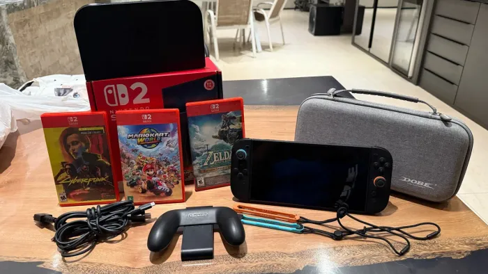 Combo Nintendo Switch 2 mais jogos
