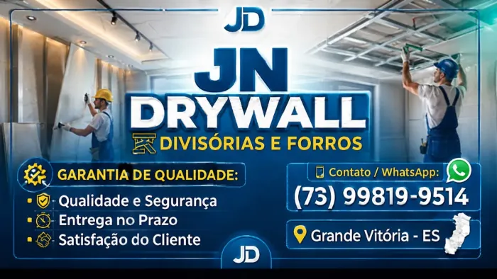 Instalação de Drywall no Espírito Santo
