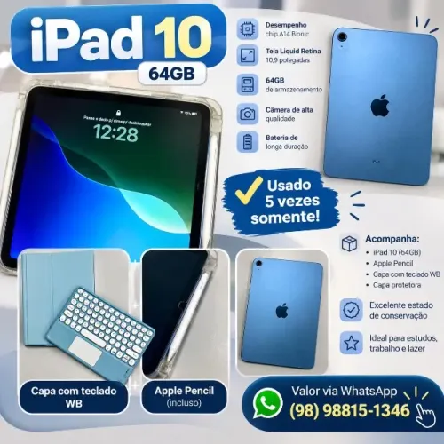 Vendo IPad 10 64GB