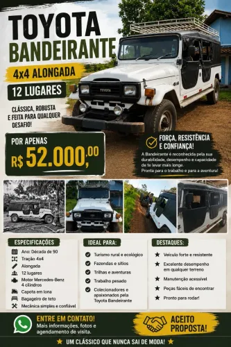 Toyota bandeirantes