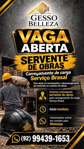 Bombeiro hidráulico e servente de obra