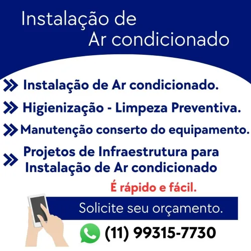 Instalação e Manutenção de Ar Condicionado 