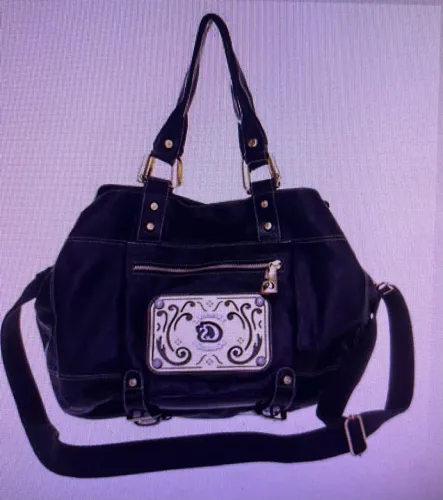 Bolsa Original Carmen Steffens Couro Preta