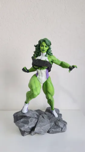 Figura She Hulk Impressão 3D