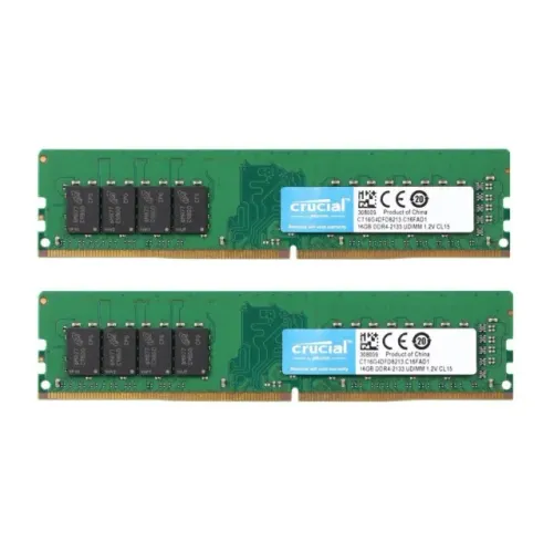 32GB RAM ECC 2x16 DDR4 2133mhz CRUCIAL