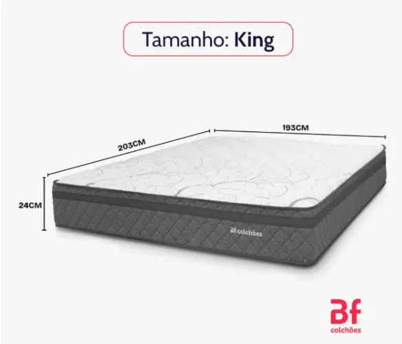 Colchão Kingsize D45 - BF Colchões