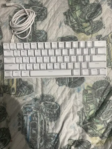 Teclado mecânico + mouse logitech G203