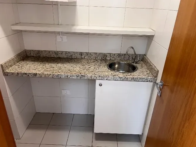 Pia de granito com armário