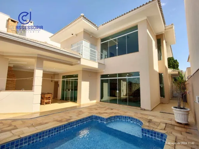 Casa com 4 dormitórios para alugar, 367 m² por R$ 8.868,38/mês - Alto da Boa Vista - Soroc