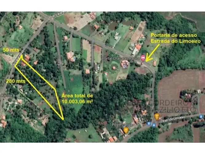 Condomínio Chácara Itaúna - Terreno à venda com 10.000m² por R$ 800.000,00 - Estrada dos P